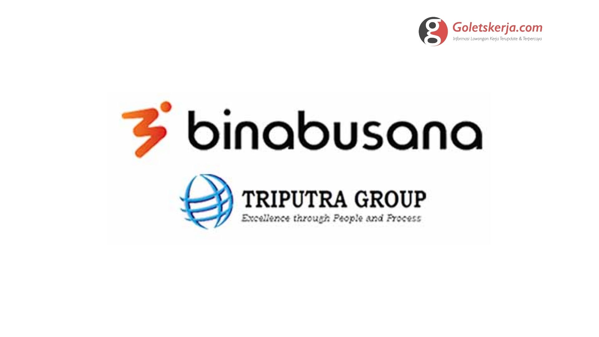 Lowongan Kerja PT Binabusana Internusa - Triputra Group