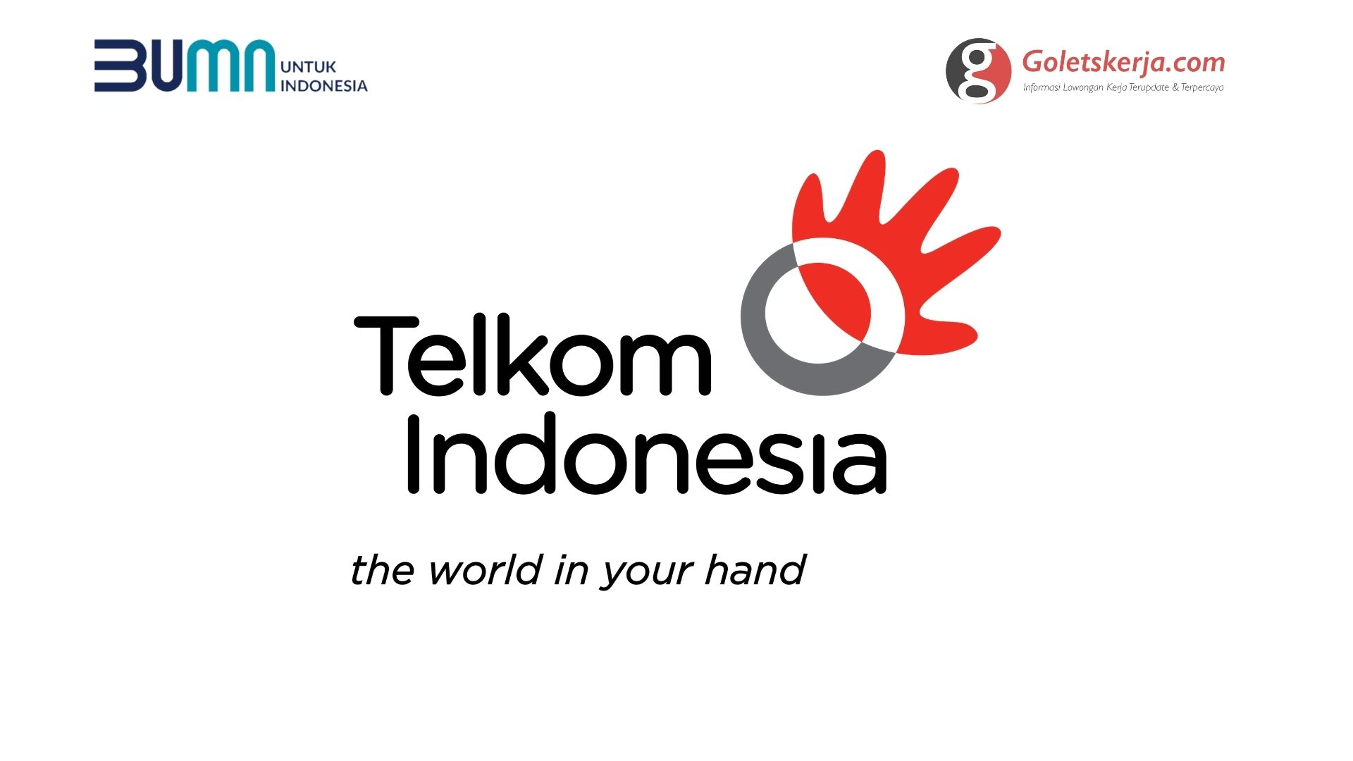 Lowongan Kerja PT Telkom Indonesia (Persero) Tbk, - Goletskerja.com