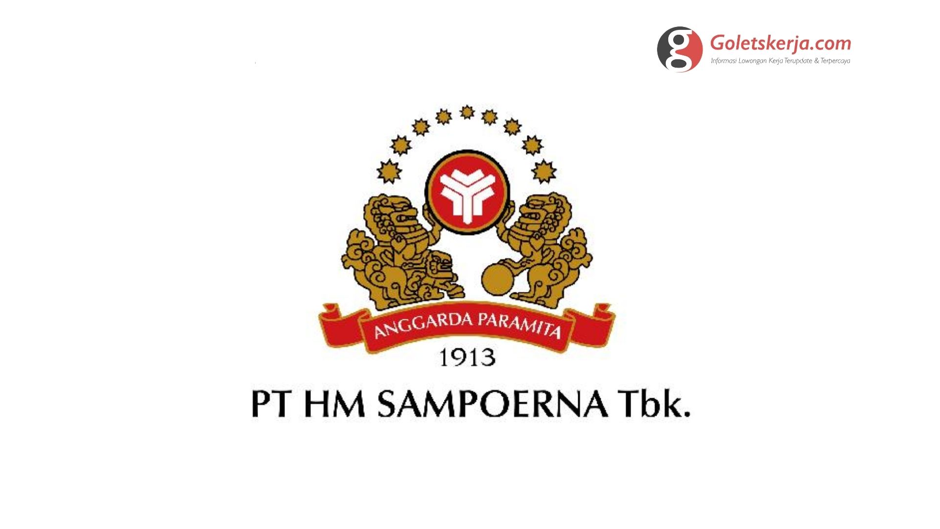Recruitment HM Sampoerna : 4 Positions