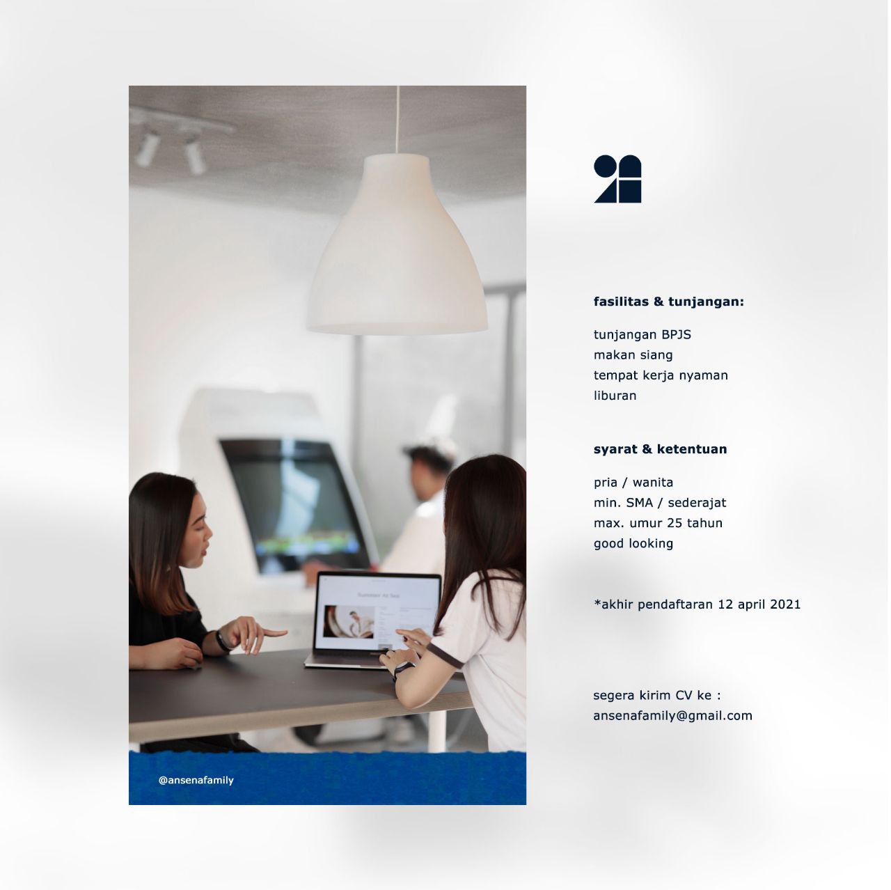 Lowongn Kerja PT Asena Grup Asia (Ansena Play) - Goletskerja.com