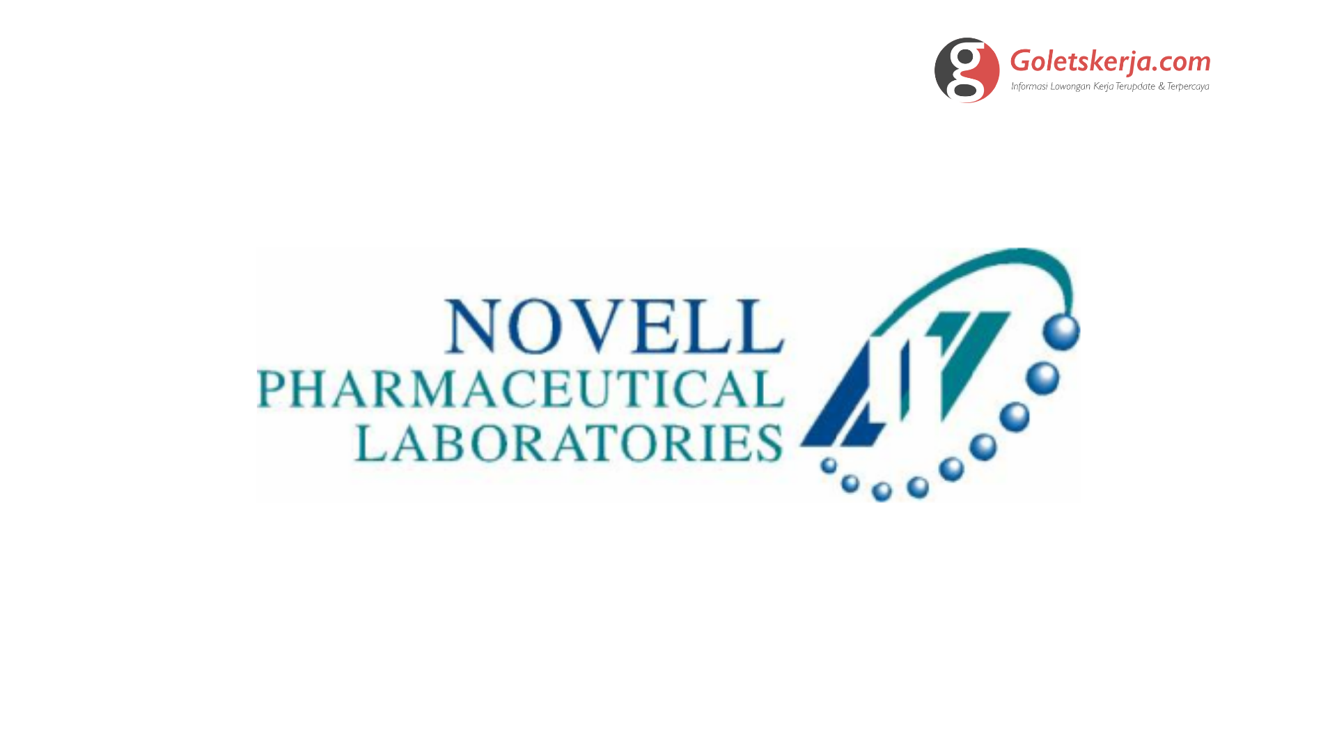 Lowongan Kerja PT Novell Pharmaceutical Laboratories - Goletskerja.com