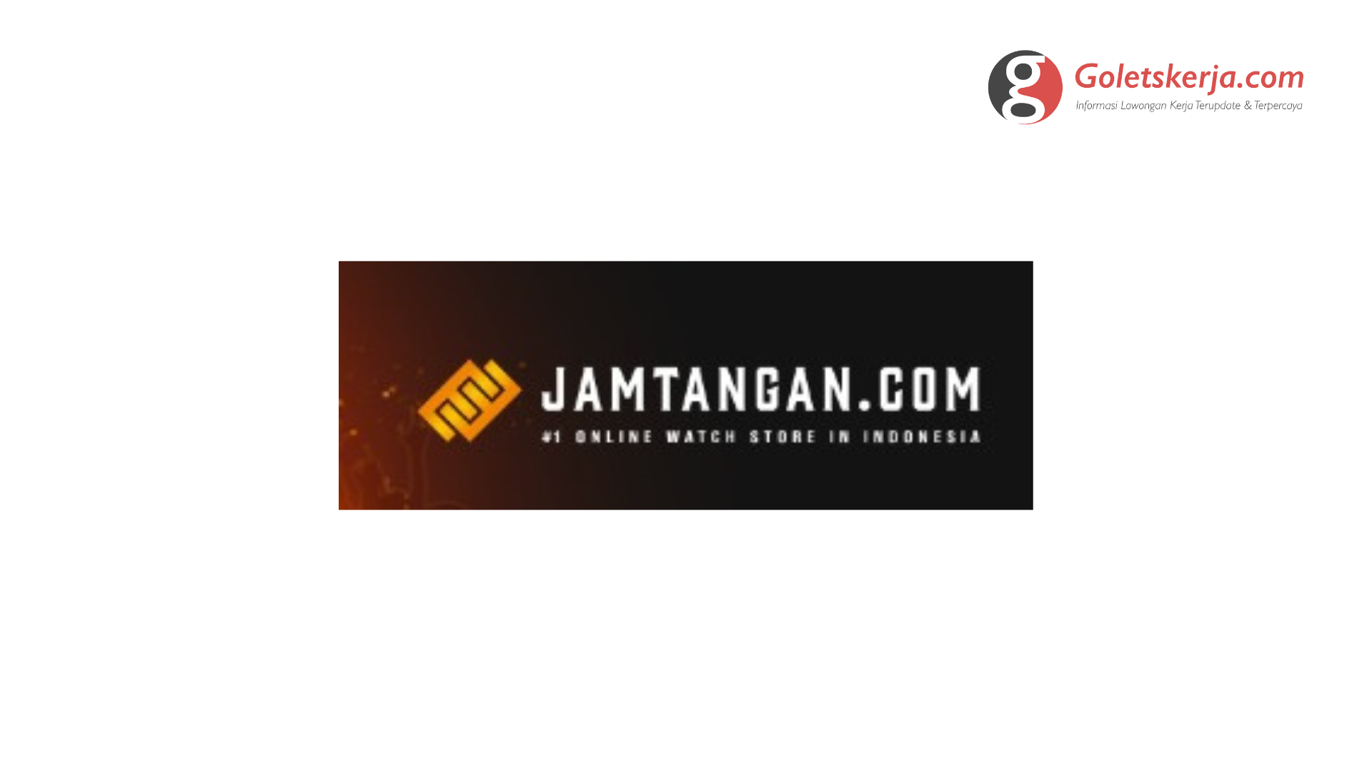 Lowongan Kerja PT Ming Jaya Sejahtera (Jamtangan.com)