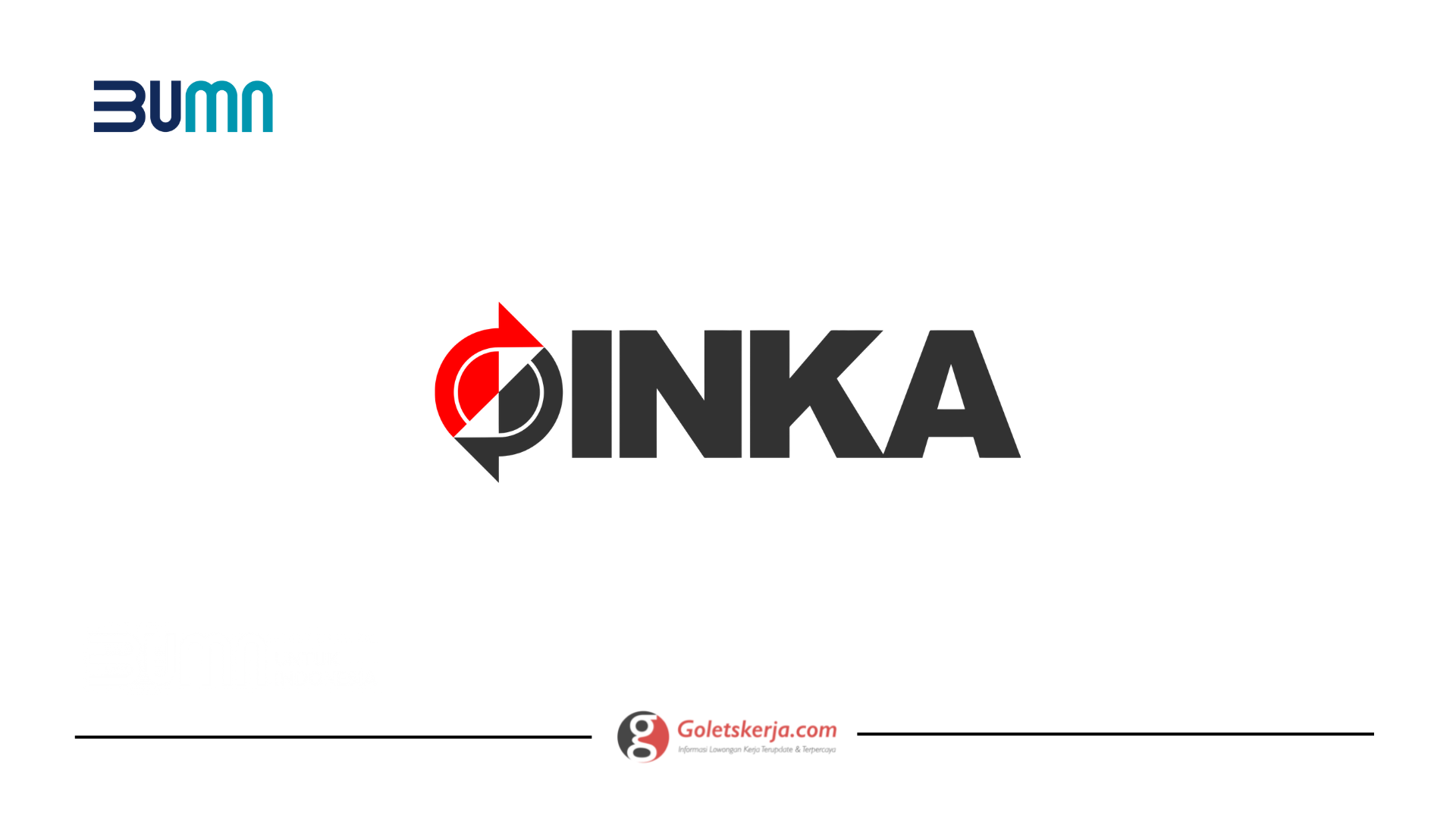 Go Inka PT Industri Kereta Api (Persero) - Goletskerja.com