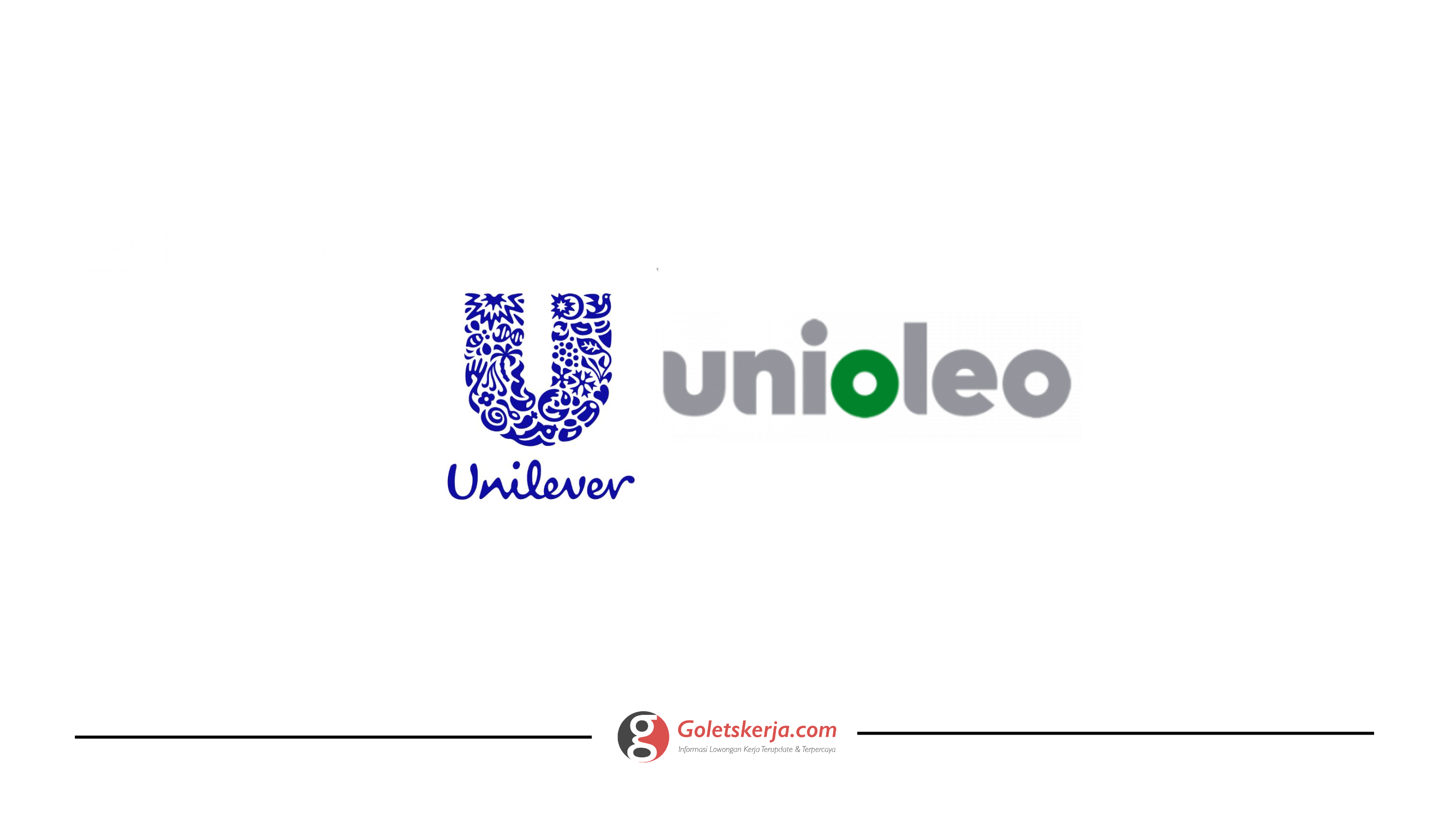 PT Unilever Oleochemical Indonesia - Goletskerja.com