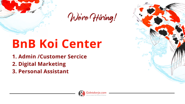 Lowongan Kerja BnB Koi Center