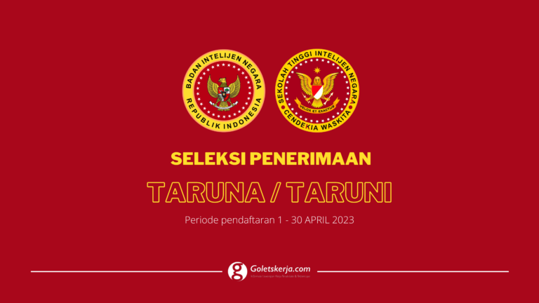 Lowongan CPNS Badan Intelijen Negara (BIN) Via STIN (400 Formasi)