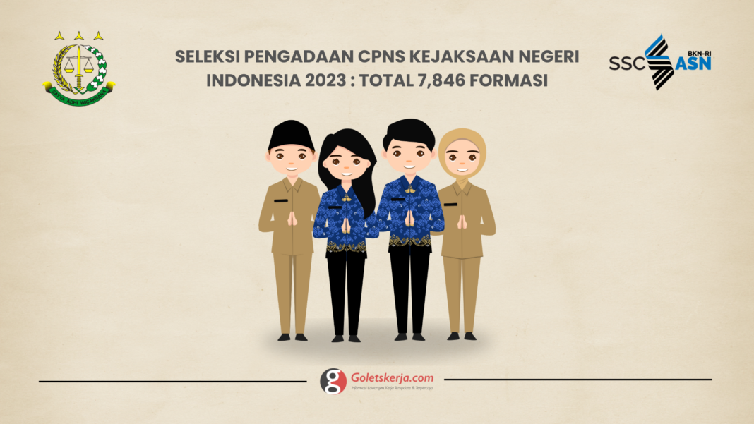 Seleksi Pengadaan CPNS Kejaksaan Negeri Indonesia Tahun 2023