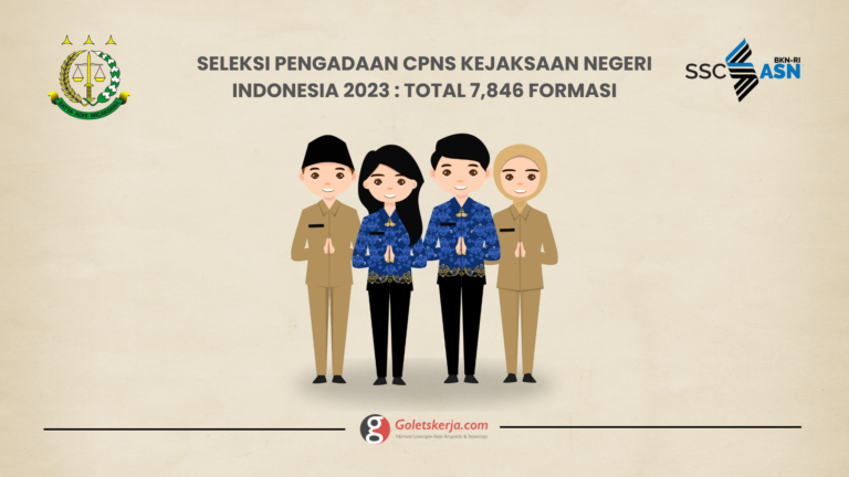 Seleksi Pengadaan CPNS Kejaksaan Negeri Indonesia Tahun 2023