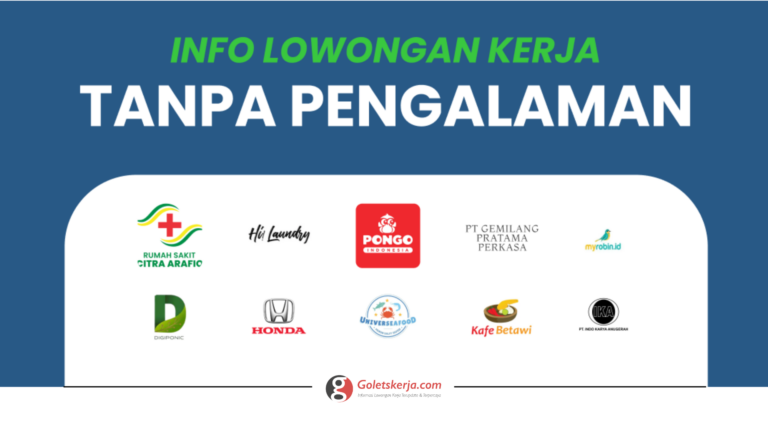 DAFTAR LOKER TANPA PENGALAMAN NOVEMBER 2023 