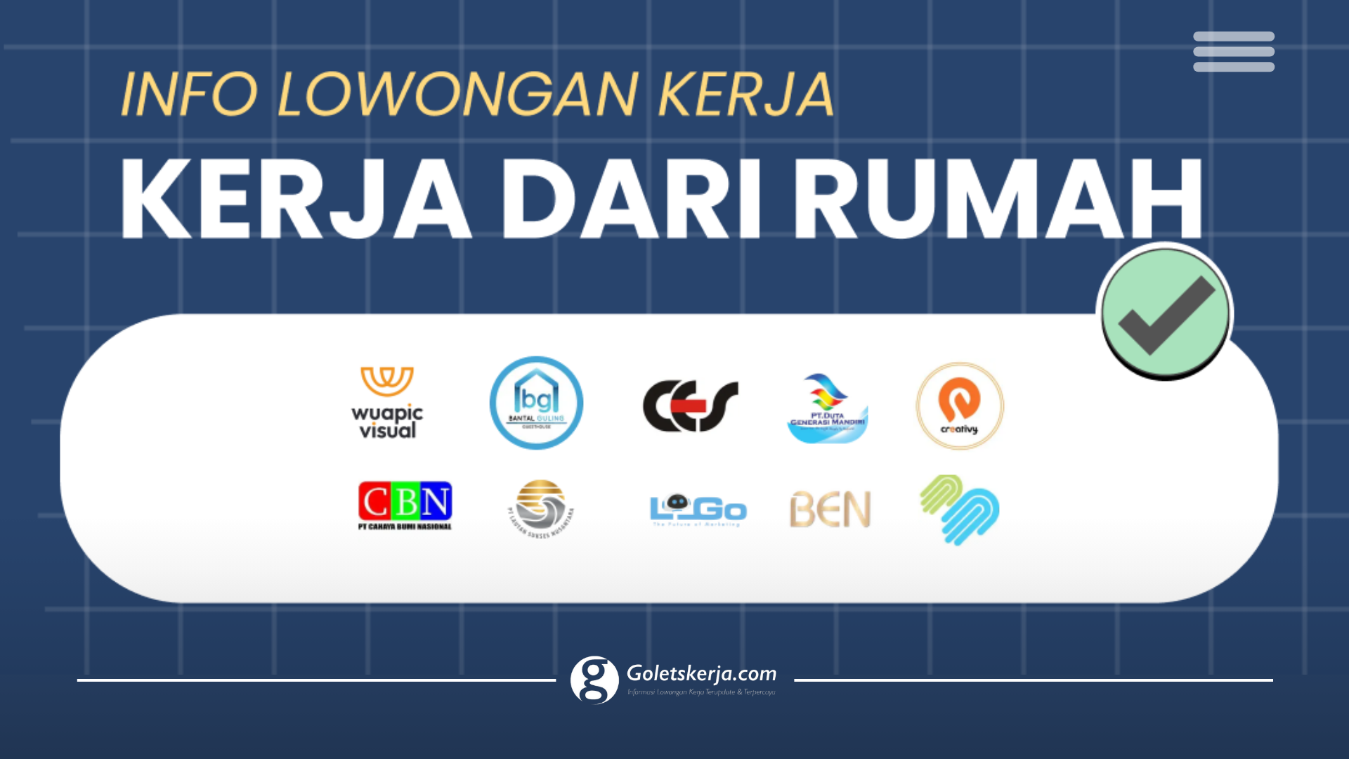 DAFTAR LOKER KERJA DARI RUMAH (REMOTE) TERBARU DESEMBER 2023 ...