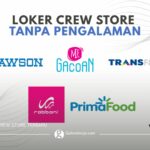 DAFTAR LOKER CREW STORE TERBARU LULUSAN SMA/SMK & TANPA PENGALAMAN BULAN JUNI 2025
