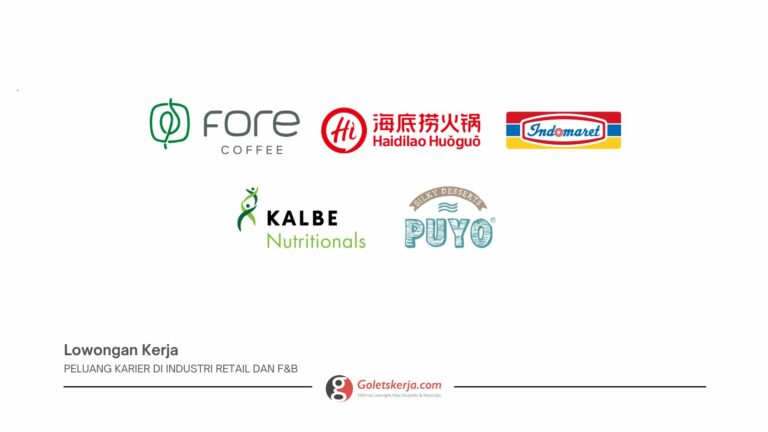 Lowongan Kerja Lulusan SMA 2025: Peluang Karier di Industri Retail dan F&B Berbagai perusahaan di sektor Retail dan F&B (Food and Beverage), restoran cepat saji, hingga ritel modern aktif membuka lowongan kerja tanpa pengalaman kerja untuk posisi seperti crew outlet atau store assistant. Tak hanya memberikan gaji tetap, posisi ini juga dilengkapi pelatihan kerja langsung, pengembangan soft skill dalam pelayanan konsumen, dan peluang promosi karier secara bertahap. Inilah yang menjadikan pekerjaan ini ideal bagi lulusan baru yang ingin menambah pengalaman sambil tetap berkembang secara profesional. Goletskerja.com adalah platform lowongan kerja terlengkap di Indonesia yang menyajikan informasi rekrutmen terbaru dan terpercaya dari berbagai sektor, mulai dari BUMN, seleksi CPNS, hingga perusahaan swasta nasional dan multinasional. Lowongan yang ditampilkan mencakup berbagai jenjang pendidikan, mulai dari lulusan SMA, D3, hingga S1 dan S2. Semua data lowongan kerja kami ambil dari sumber resmi seperti website perusahaan dan akun media sosial terverifikasi, guna memastikan pencari kerja mendapatkan akses langsung ke peluang karier terbaik untuk meraih posisi impian di dunia profesional. Tren meningkatnya lowongan kerja SMA sederajat menunjukkan bahwa dunia kerja kini lebih inklusif dan membuka ruang bagi generasi muda untuk berkarya sejak dini. Dengan modal semangat belajar dan kesiapan bekerja keras, lulusan SMA/SMK bisa mengawali karier dari posisi operasional dan berkembang menuju jabatan strategis di perusahaan. Ini adalah peluang emas yang layak dimanfaatkan bagi mereka yang ingin cepat mandiri secara finansial sekaligus membangun pengalaman kerja yang berharga. Lowongan Kerja Lulusan SMA 2025: Peluang Karier di Industri Retail dan F&B Berikur perusahaan yang membuka lowongan kerja terbaru untuk mencari talenta terbaik yang siap bergabung sebagai bagian dari perusahaan. Simak informasi lengkap mengenai posisi dan persyaratan di bawah ini. Posisi: 1. Barista - Fore Coffee Pria / Wanita Usia 18-25 tahun Terbuka untuk Fresh Graduate dan tanpa pengalaman kerja  Memiliki pengalaman di bidang yang sama menjadi nilai plus Deskripsi Pekerjaan Menyapa pelanggan yang datang Menjelaskan minuman yang tersedia kepada pelanggan dan menjawab pertanyaan pelanggan Menerima pesanan pelanggan Menyajikan minuman sesuai pesanan pelanggan dan makanan ringan jika ada Menjaga kebersihan tempat kerja Memperhatikan stok peralatan dan bahan baku Memeriksa kualitas alat pembuatan minuman dan melakukan pemeliharaan alat Mematuhi peraturan kesehatan dan keselamatan tempat kerja Mengomunikasikan umpan balik pelanggan kepada manajer dan merekomendasikan menu baru Penempatan New Store Baywalk Pluit, tidak ada biaya relokasi/transportasi, yang melamar dari luar Jakarta Utara transport atau kost ditanggung sendiri. penempatan: Jakarta Utara Jakarta Timur Tangerang Depok Bekasi Bogor Banyumas Tabanan, Badung, Gianyar (Bali) Pekanbaru Maros, Sulawesi Utara Kendari Bontang Jambi Bukittinggi Bengkulu Malang Magelang Samarinda Palu, Sulawesi Tengah Klaten Kab. Gowa, Sulawesi Selatan Sidoarjo Makassar Surakarta Bekasi Pontianak Yogyakarta Palangkaraya Manado Palembang Cilacap Banjarmasin Semarang Balikpapan Sukabumi Denpasar, Bali Tegal Batam Bandung Garut Padang Pematangsiantar Tasikmalaya Bogor Cirebon Surabaya Jakarta Selatan DAFTAR SEKARANG DISINI 2. Staf Meal Chef - Haidilao Huoguo Kualifikasi: Pria Usia max 35 tahun Memiliki pengalaman memasak untuk staff meal/karyawan (100-200 karyawan) Kreatif dalam mengolah menu makanan sehari-hari Penempatan: Jakarta Selatan Jakarta Utara DAFTAR SEKARANG DISINI 3. Crew Outlet - Puyo Group Kualifikasi: Pendidikan minimal SMA/SMK sederajat Memiliki pengalaman sesuai dengan posisi yang dilamar minimal 1 tahun (Fresh Graduate silahkan melamar) Berorientasi pada target Jujur, ramah, dan dapat bekerja dalam tim Bersedia bekerja dengan sistem shift. weekend dan hari libur nasional Penempatan: Bekasi Jakarta Tangerang DAFTAR SEKARANG DISINI 4. Admin Umum - PT Indomarco Prismatama (Indomaret) Kualifikasi: Pria / Wania Usia maksimal 25 tahun Fresh Graduate dipersilahkan melamar ⁠Bertanggung jawab atas administrasi laporan harian, mingguan, dan bulanan serta pengarsipan dokumen Penempatan: Jakarta DAFTAR SEKARANG DISINI 5. Human Capital Operation Internship - Kalbe Nutritionals Kualifikasi: Siswa-siswi (aktif) SMK jurusan Administrasi Perkantoran atau sejenisnya yang sedang ingin memenuhi program PKL/magang Mampu mengoperasikan Ms. Office (Ms. Word, Ms. Excel,dll) Terbiasa menggunakan Spreadsheet dan Gdrive Terbiasa dengan pekerjaan Administrasi Cepat beradaptasi, detail, mau belejar hal baru Penempatan di KBIC, Pulogadung, Jakarta Timur (Full WFO) DAFTAR SEKARANG DISINI BACA JUGA LOWONGAN KERJA LAINNYA : Perhatian : Proses rekrutmen dilakukan melalui platform Pintarnya. Proses rekrutmen dilakukan tanpa biaya, alias GRATIS. Harap hati-hati penipuan yang mengatasnamakan perusahaan, Pintarnya dan Golets Kerja. Semoga informasi ini bermanfaat bagi Anda dan kami mengharapkan Anda untuk berbagi informasi ini dengan teman atau keluarga yang mungkin memerlukannya. Untuk informasi lebih lanjut tentang lowongan kerja di sektor BUMN, CPNS, atau sektor swasta lainnya, kunjungi situs web kami di www.goletskerja.com Baca Juga : Lowongan Kerja Untuk Lulusan SMK Terbaru Semua Jurusan Join Channel GOLETSKERJA di : CHANNEL LOKER WHATSAPP CHANNEL LOKER TELEGRAM