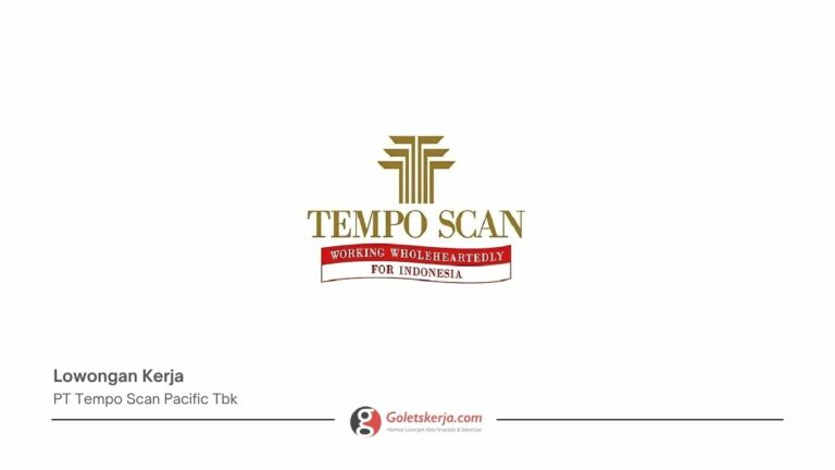 Lowongan Kerja PT Tempo Scan Pacific Tbk Admin SAP Produksi Surabaya