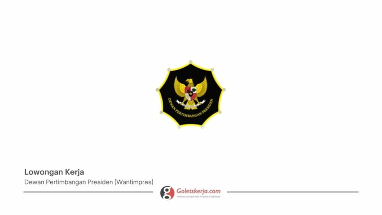 Lowongan Internship Wantimpres RI 2026 Staff Kehumasan