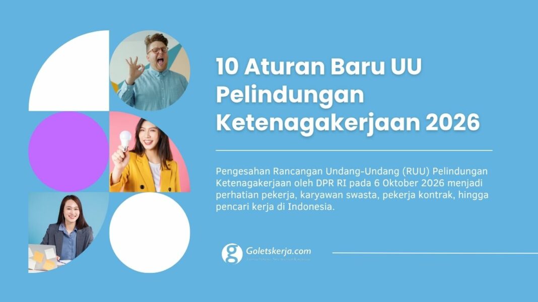 10 Aturan Baru UU Pelindungan Ketenagakerjaan 2026