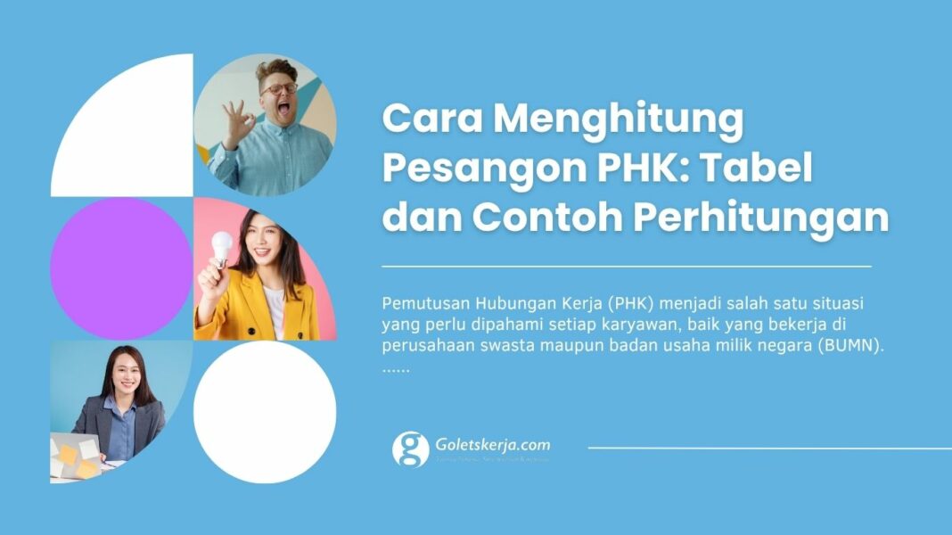 Cara Menghitung Pesangon PHK: Tabel dan Contoh Perhitungan